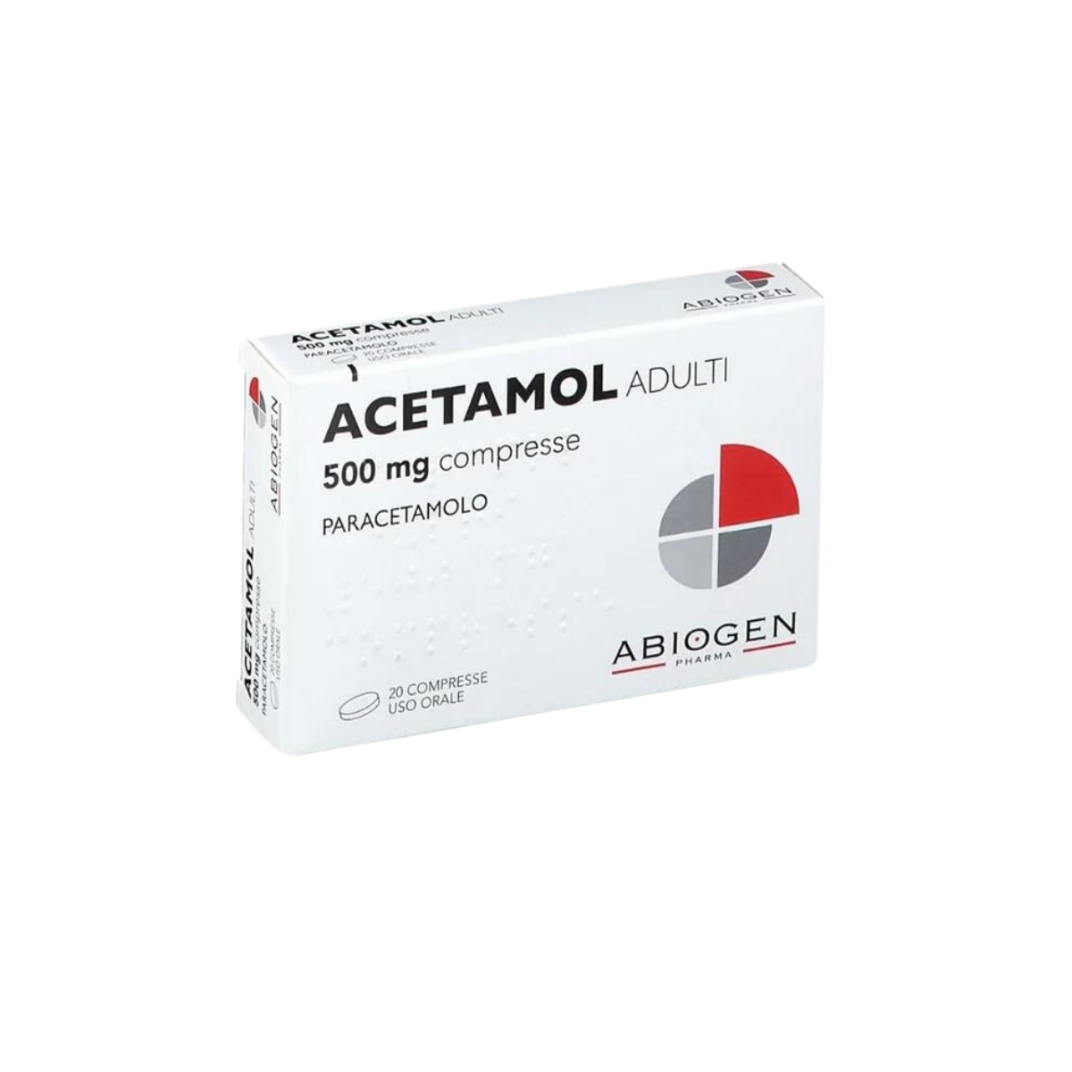 Acetamol 500 MG – 20 Tableta