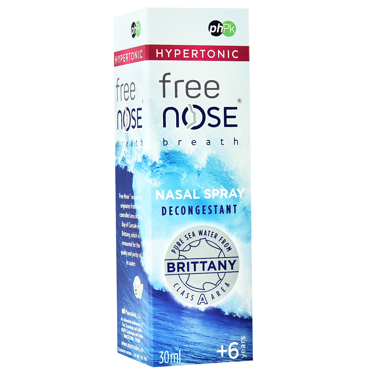 Free Nose Hypertonic Spray Nazal - 30 ML