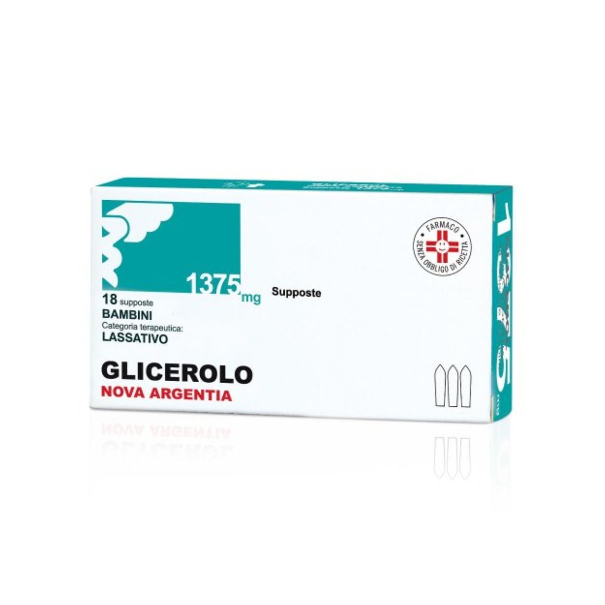 Glycerol Nova Argentia 1375 MG  12 Suposta