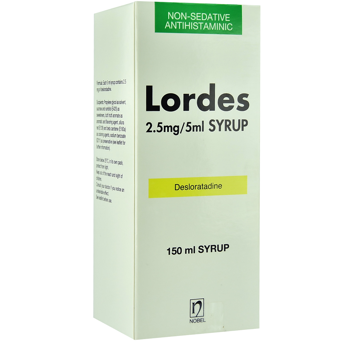 Lordes 2.5 Mg/5 ML – 150 ML