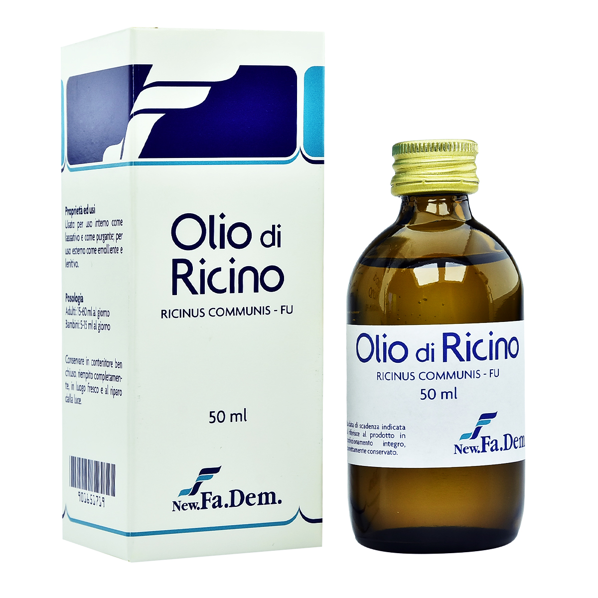 Olio Di Ricino (Vaj Kastori) – 50 ML