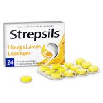 Strepsils Mjalte dhe Limon x 24 Karamele
