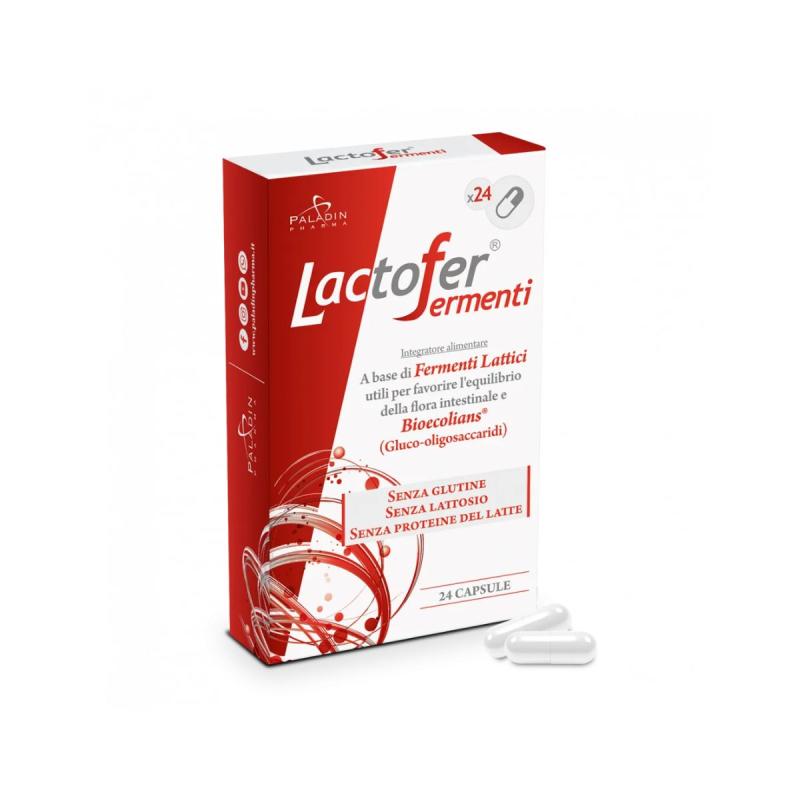 Lactofer Fermenti – 24 Kapsula