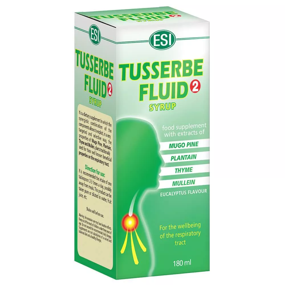 Esi Tusserbe Fluid 2 – Syrup 180 ML