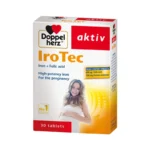 Doppelherz – Iro Tec (Iron + Folic Acid) 30 Tablets