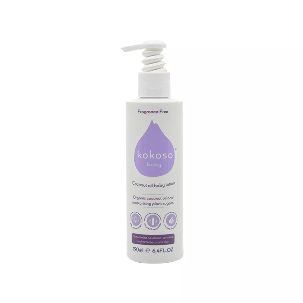 Kokoso Baby – Coconut Oil Baby Lotion 190 ML