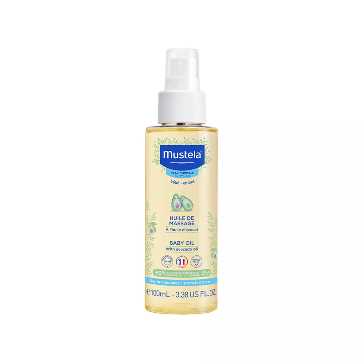 Mustela – Massage Baby Oil 100 ML