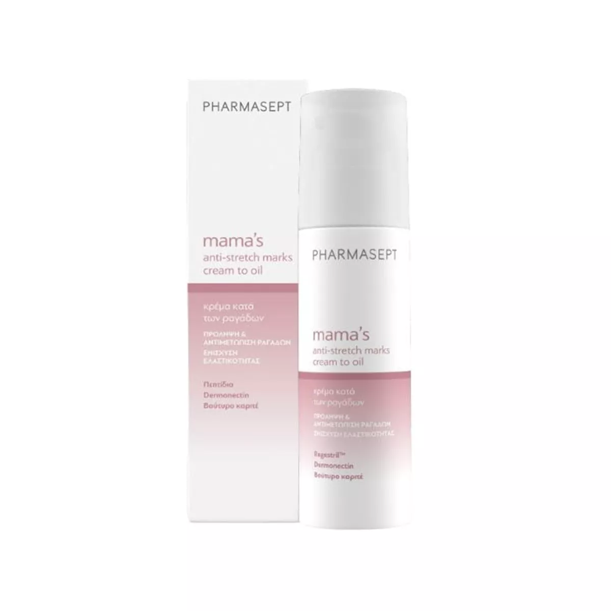 Pharmasept – Mama’s Anti-Stretch Marks Cream to Oil 150 ML