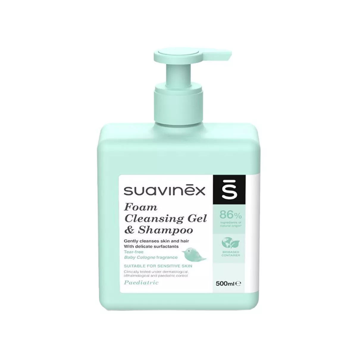 Suavinex – Foaming Gel-Shampoo 500 ML