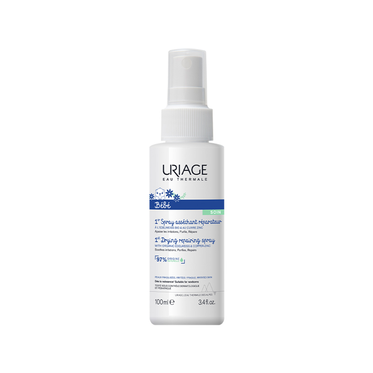 Uriage - Bebe 1st Drying Repairing Spray