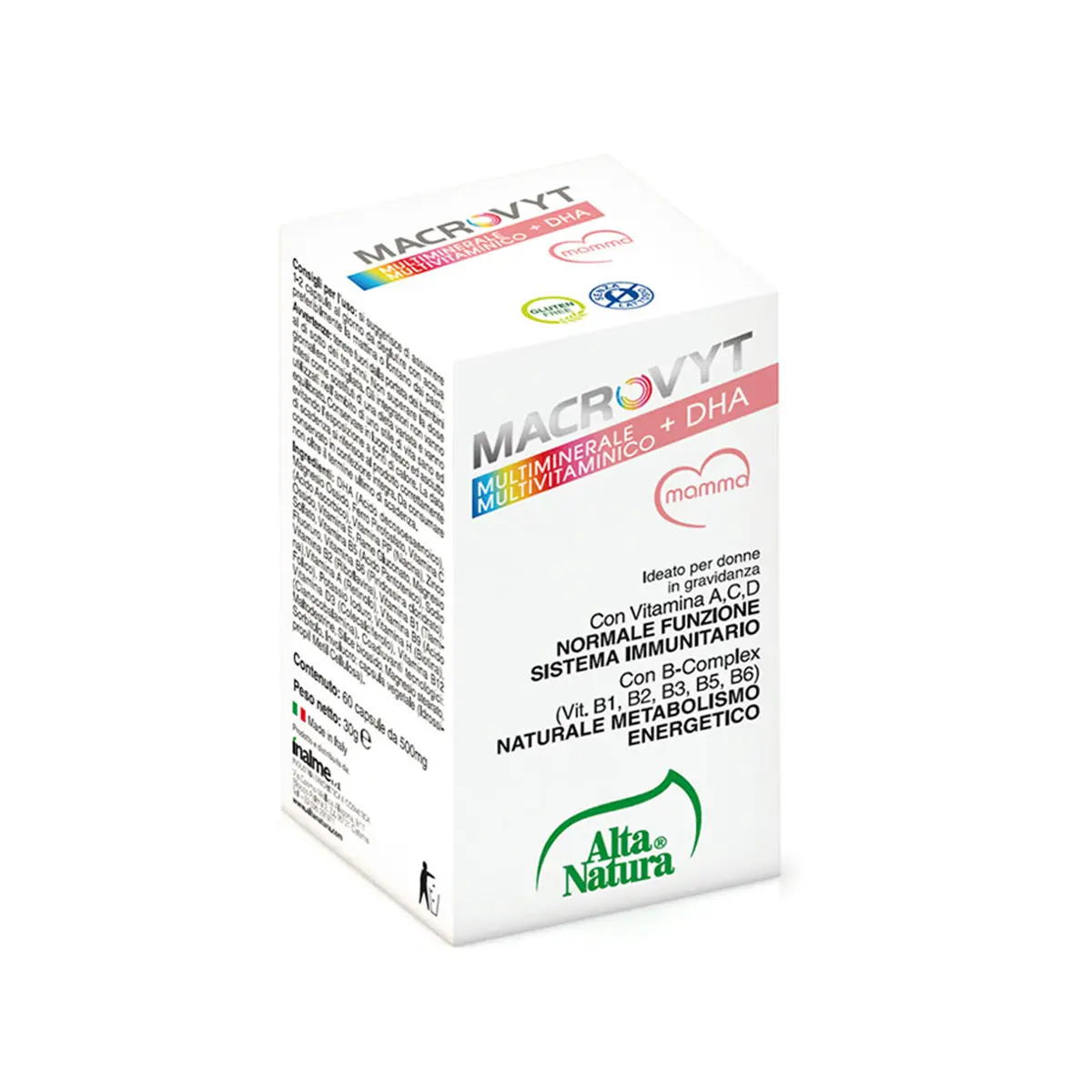Alta Natura – Macrovyt Mama + DHA  60 Capsules
