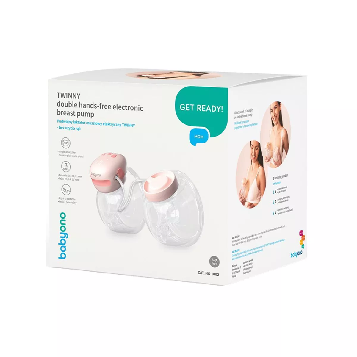 Babyono – Twinny Doubble Pompe Gjiri Elektrike Dyshe Pa Perdorur Duart