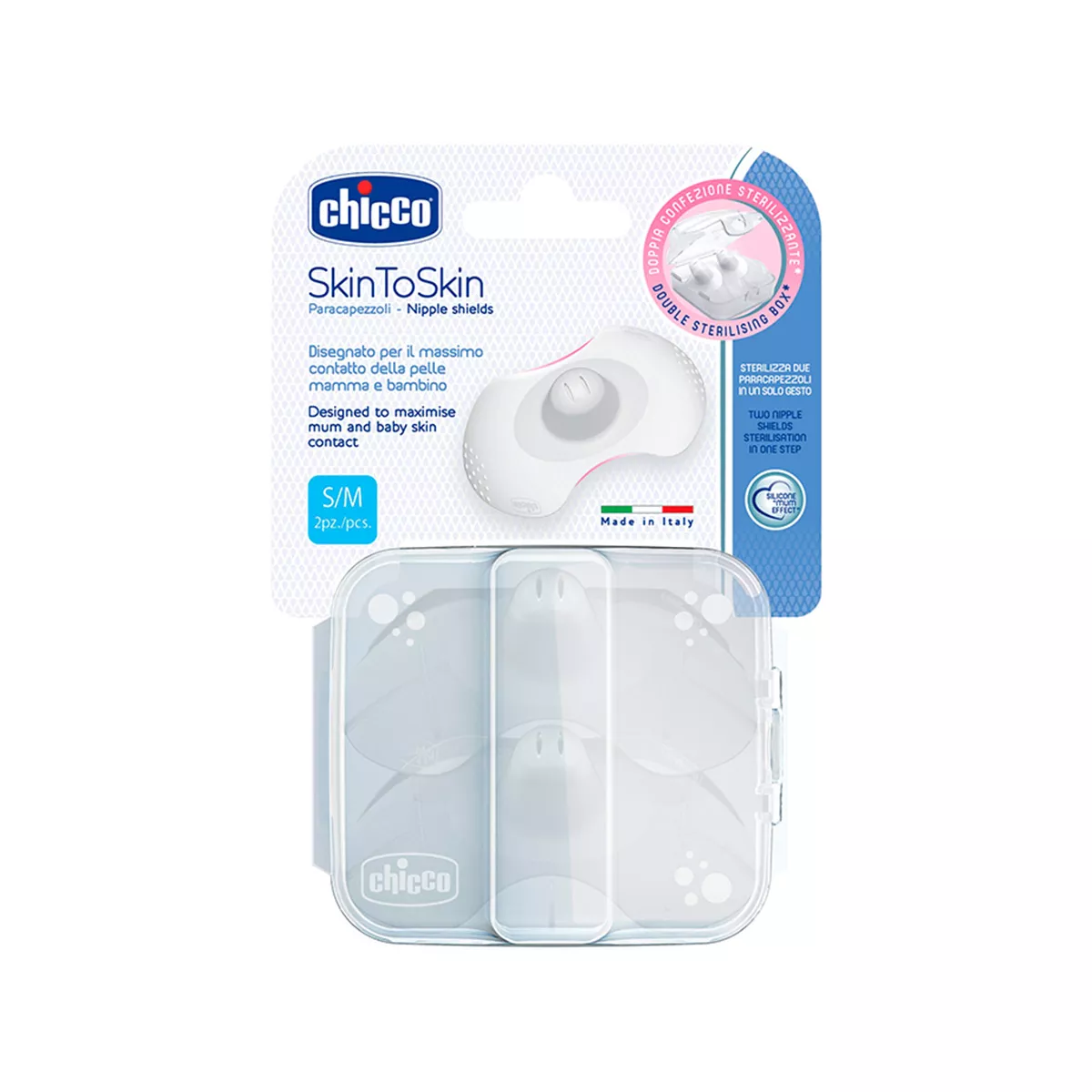 Chicco – Nipple Shield S/M 2 pcs