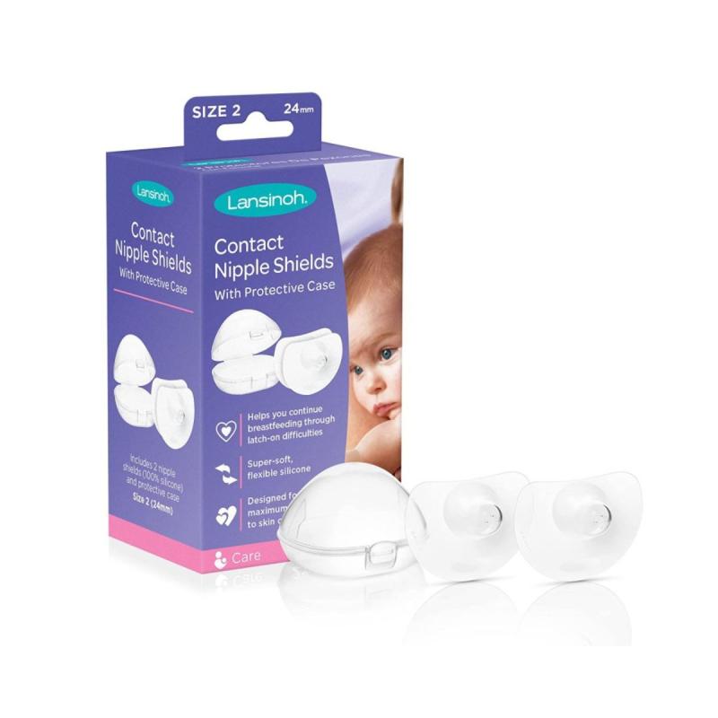 Lansinoh – Contact Nipple Shields Medium 24 mm