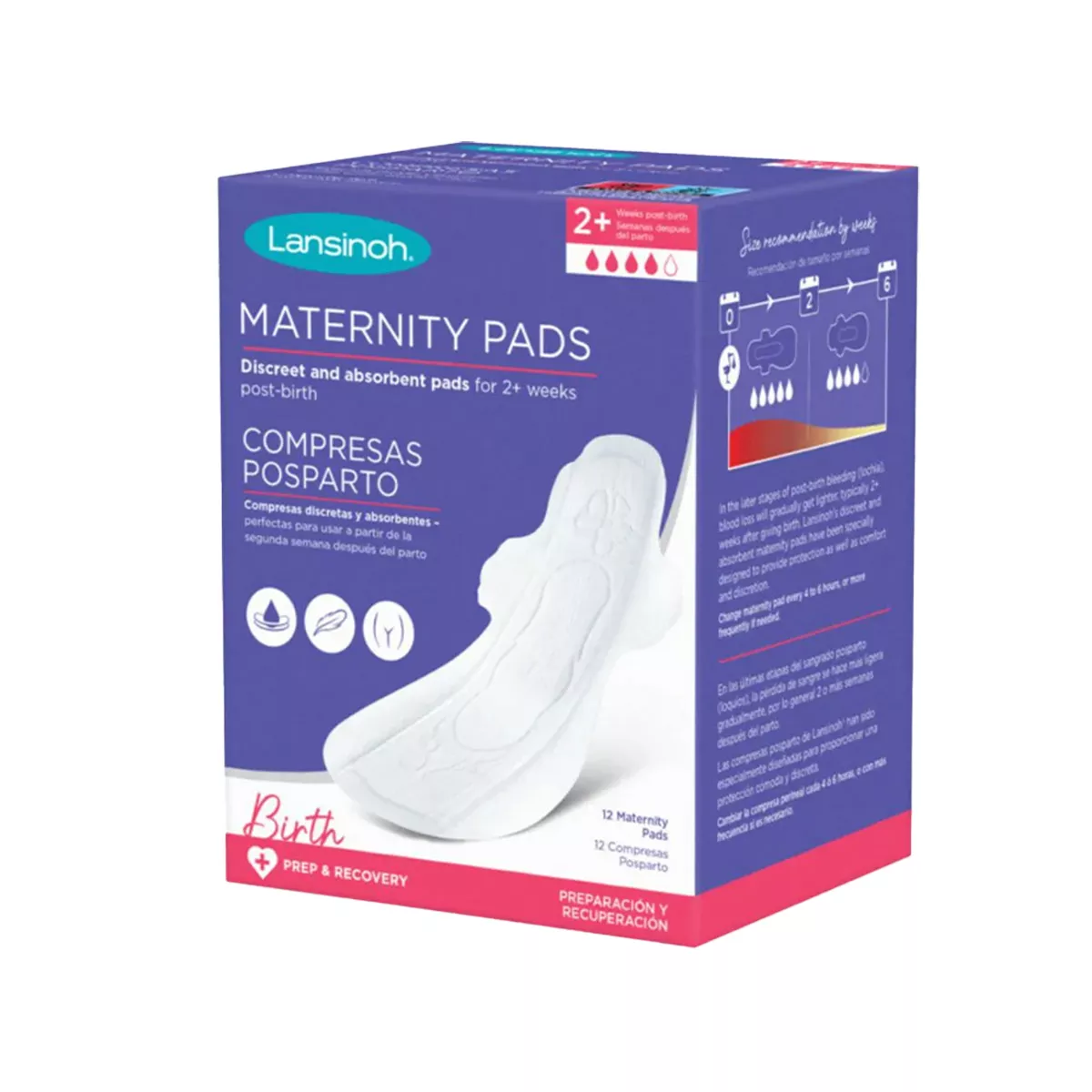 Lansinoh – Maternity Pads Medium 12 pcs