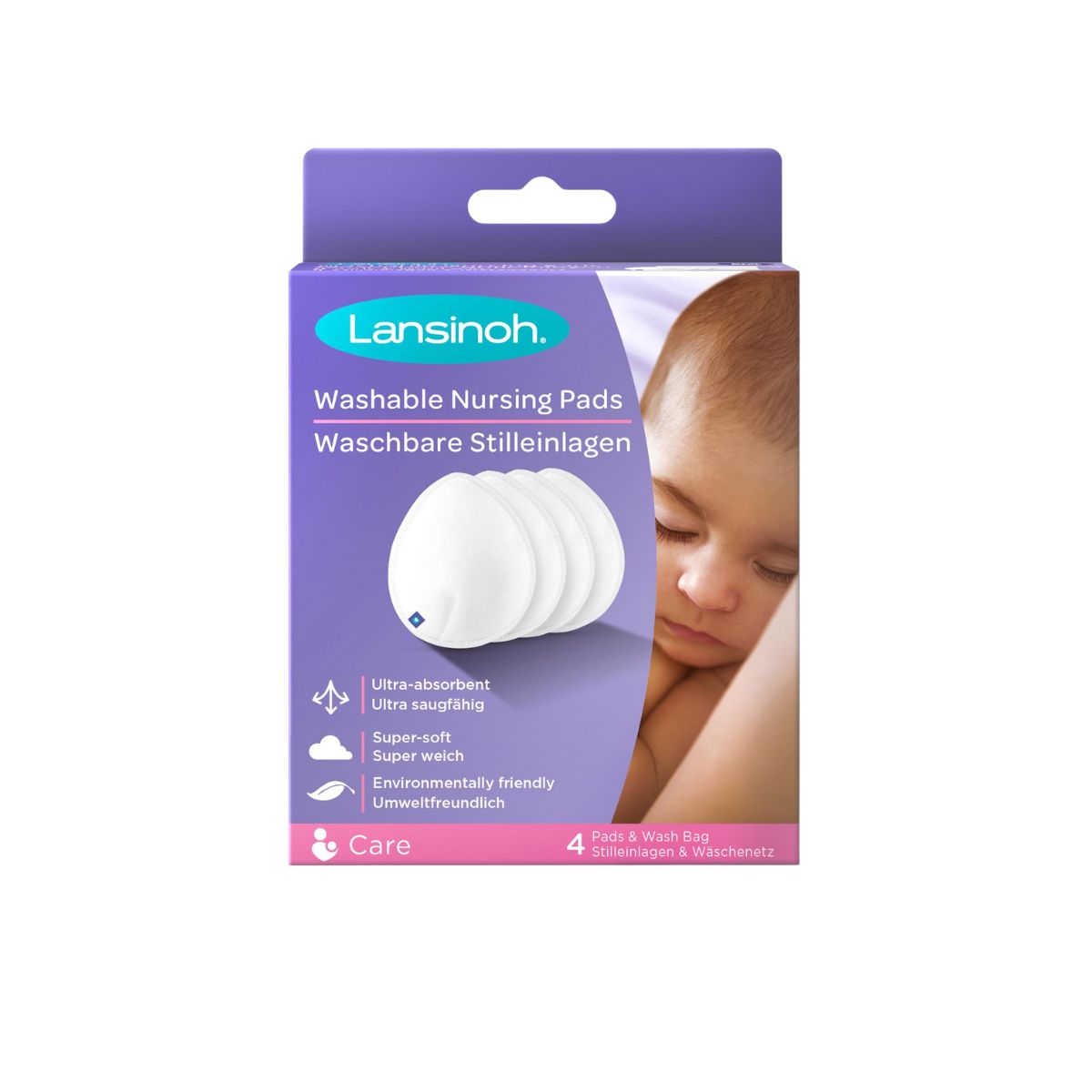Lansinoh – Washable Nursing Pads 4 pcs