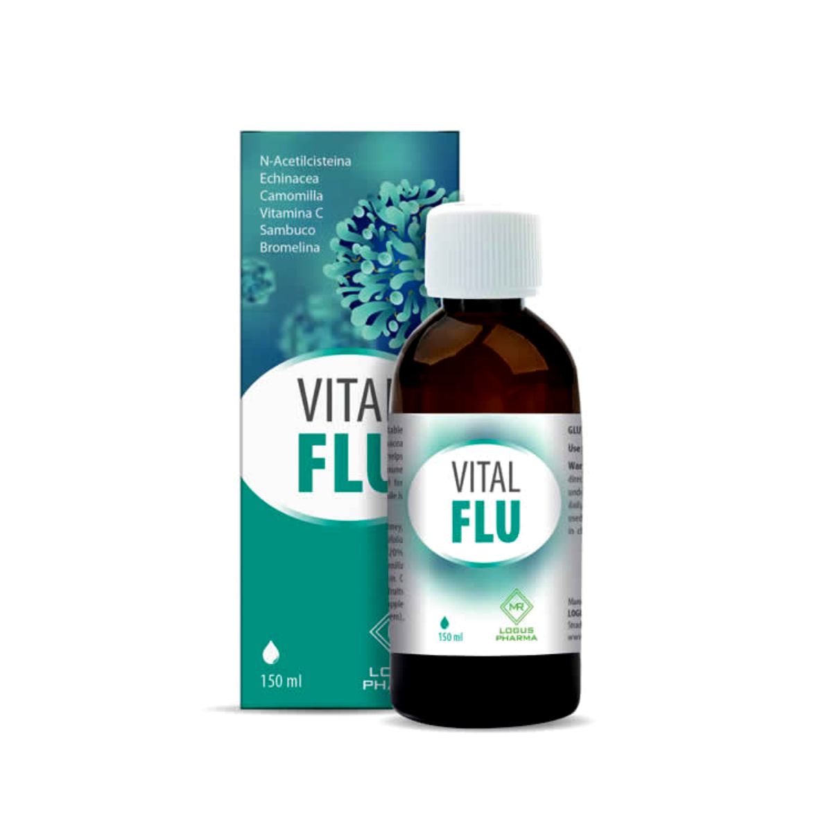Logus Pharma Vital Flu - Syrup 150 ML