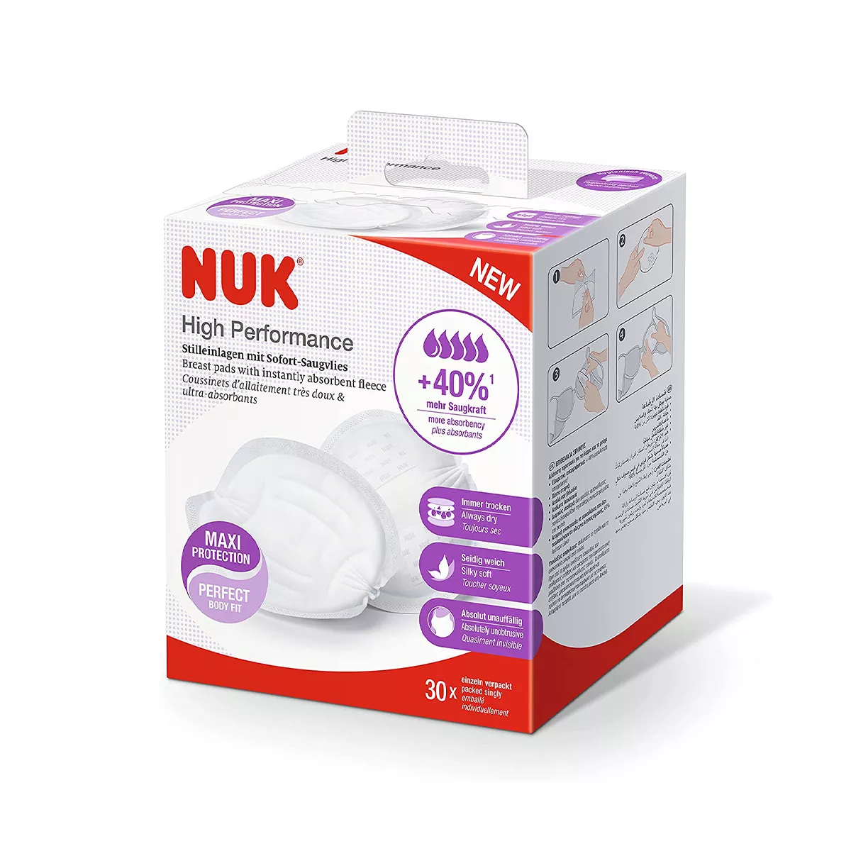 NUK – Breast Pads Ultra Dry 30 pcs