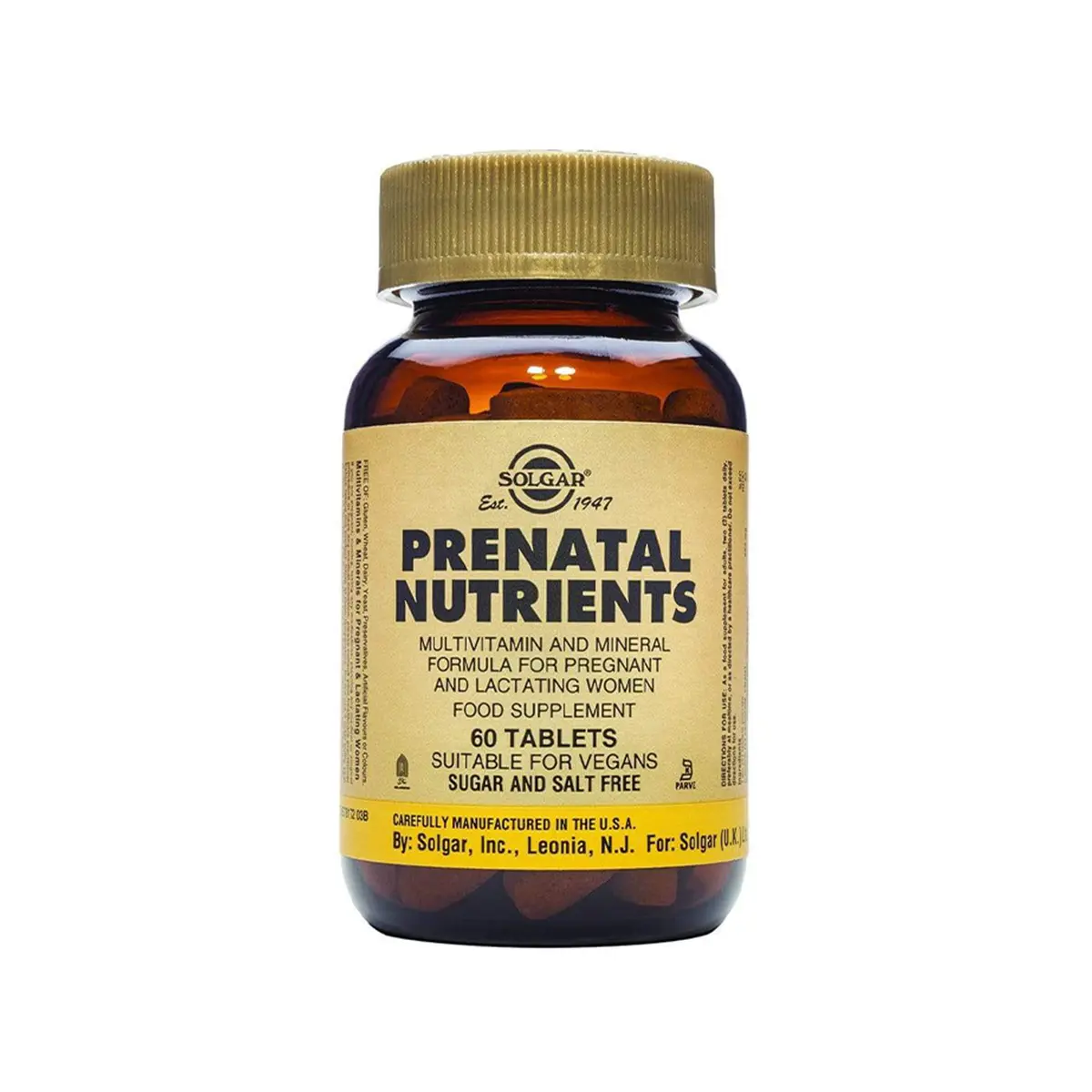 Solgar - Prenatal Nutrients 60 Tablets