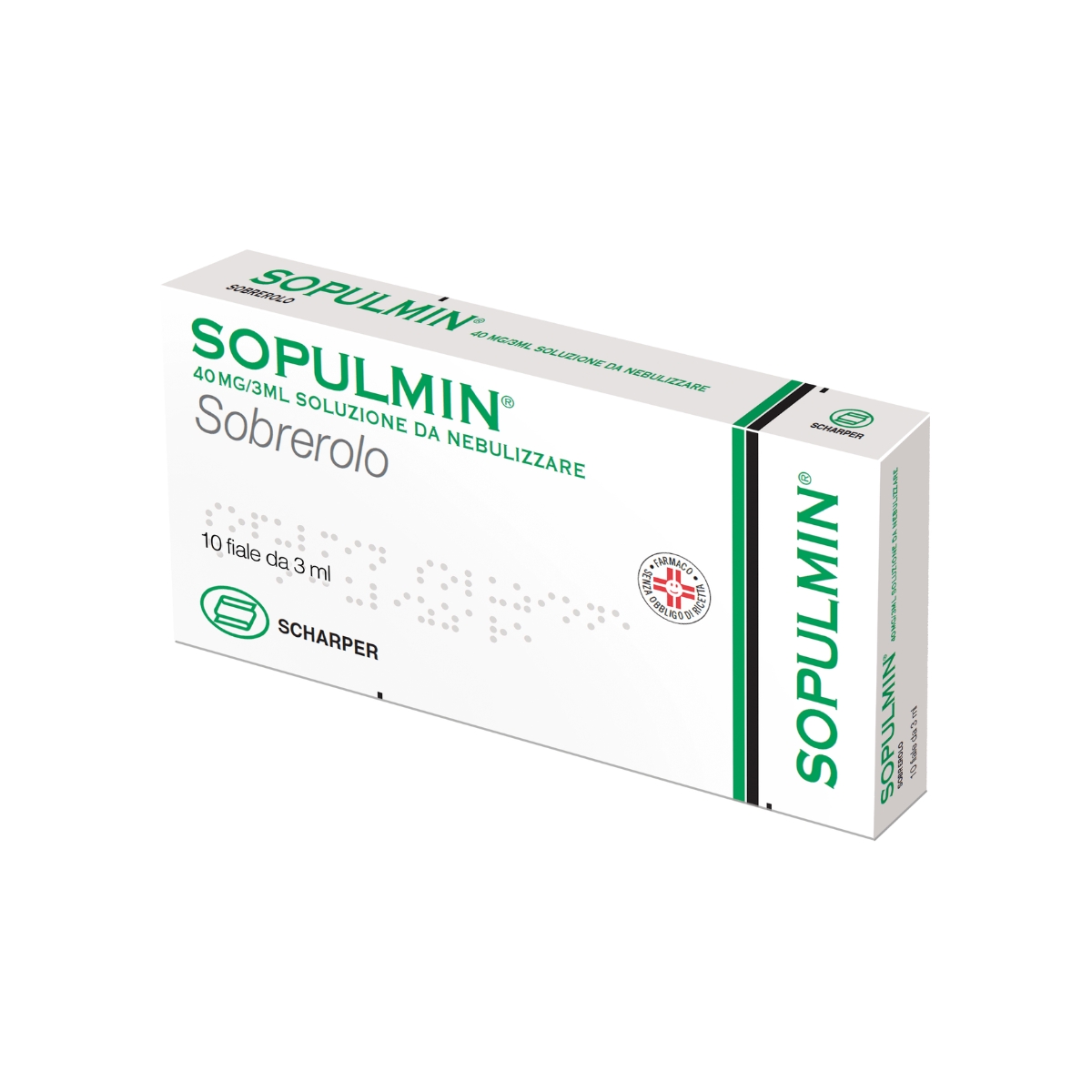 Sopulmin 40 MG/3 ML – Nebulizing Solution 10 Vials