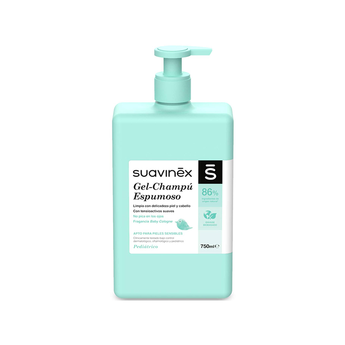 Suavinex – Foaming Gel-Shampoo 750 ML