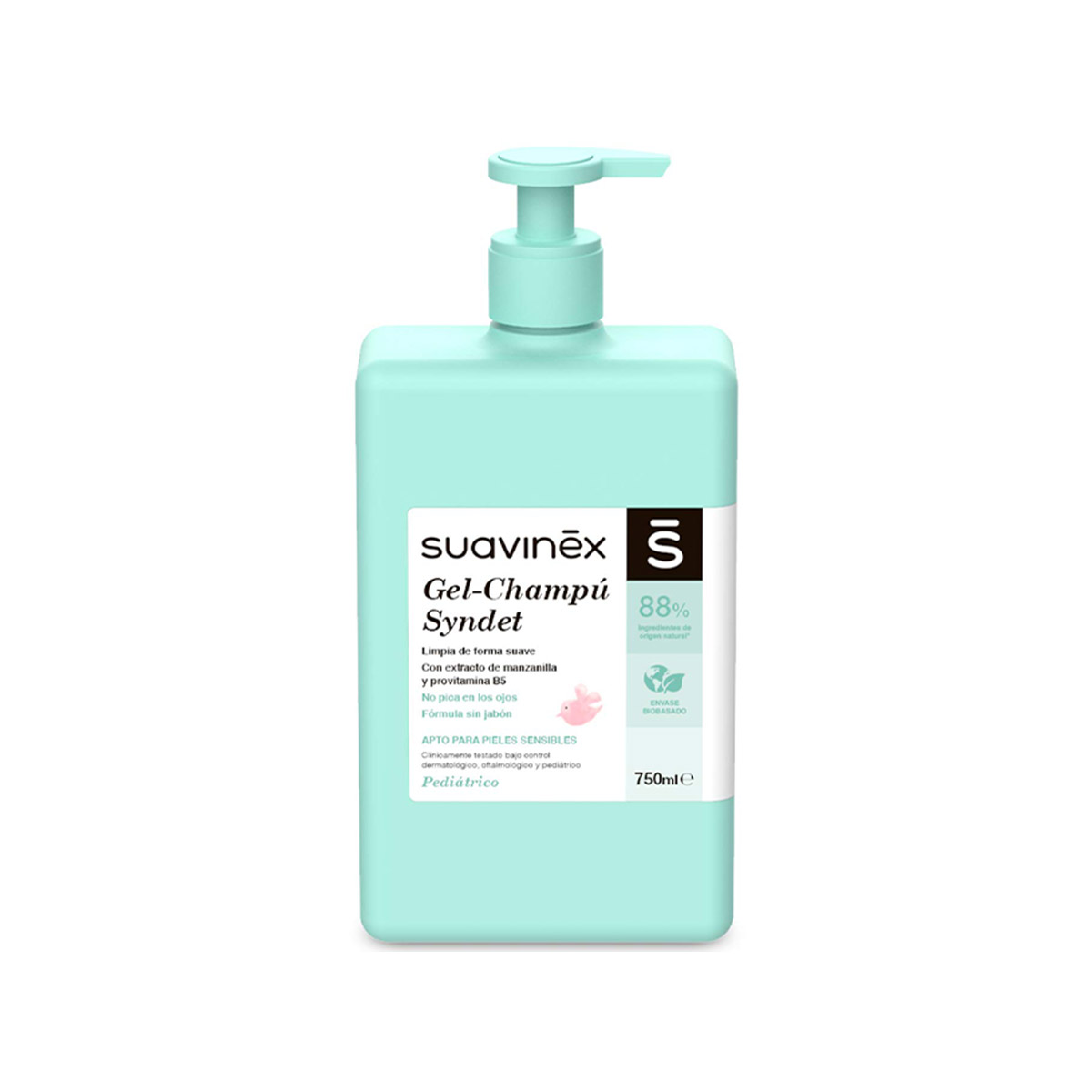 Suavinex – Syndet Cleansing Gel-Shampoo 750 ML