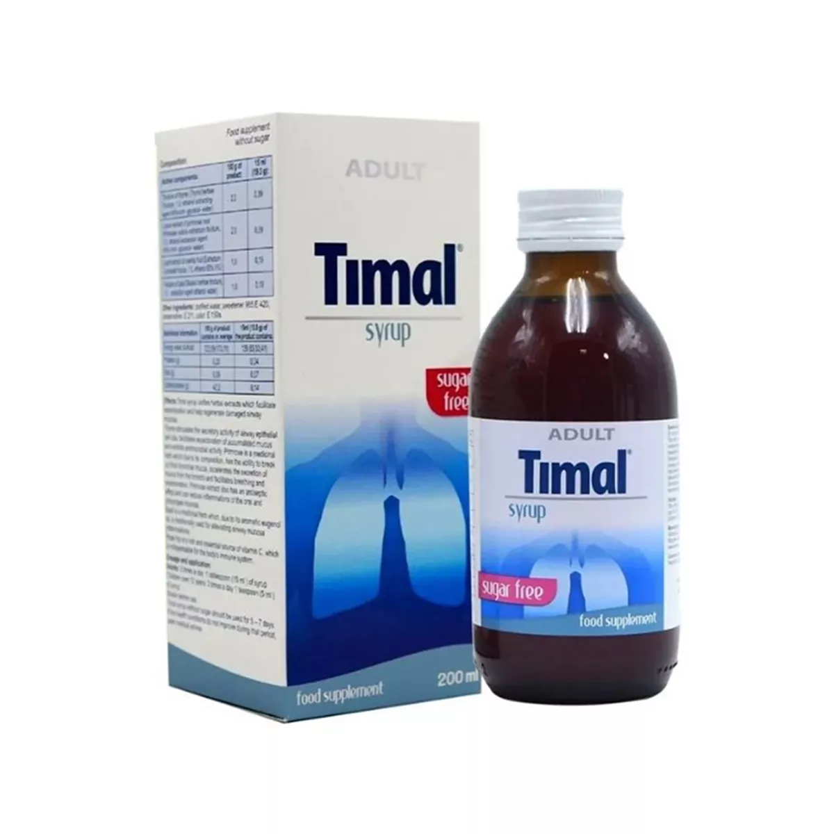 Timal Adult - Syrup 200 ML