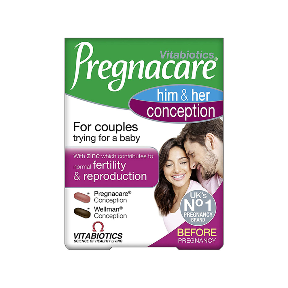 Vitabiotics – Him & Her Conception 60 Tablets