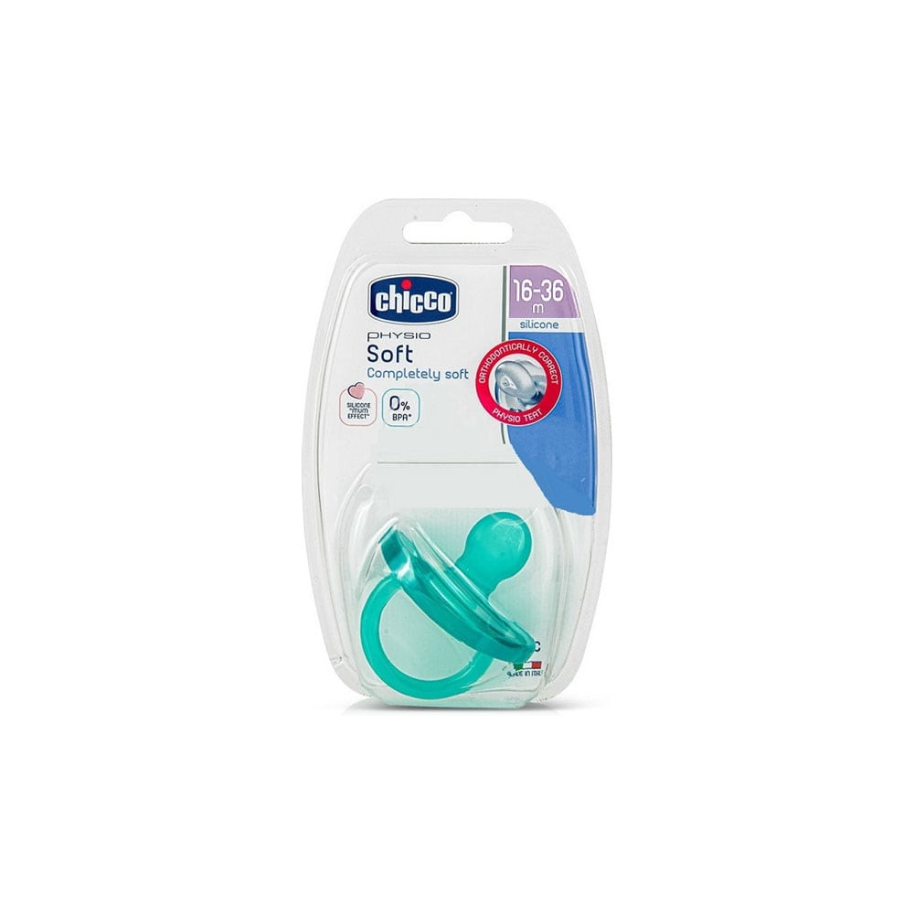 Chicco – Physio Forma Soft – Biberon Rrens Blu (16-36 m)