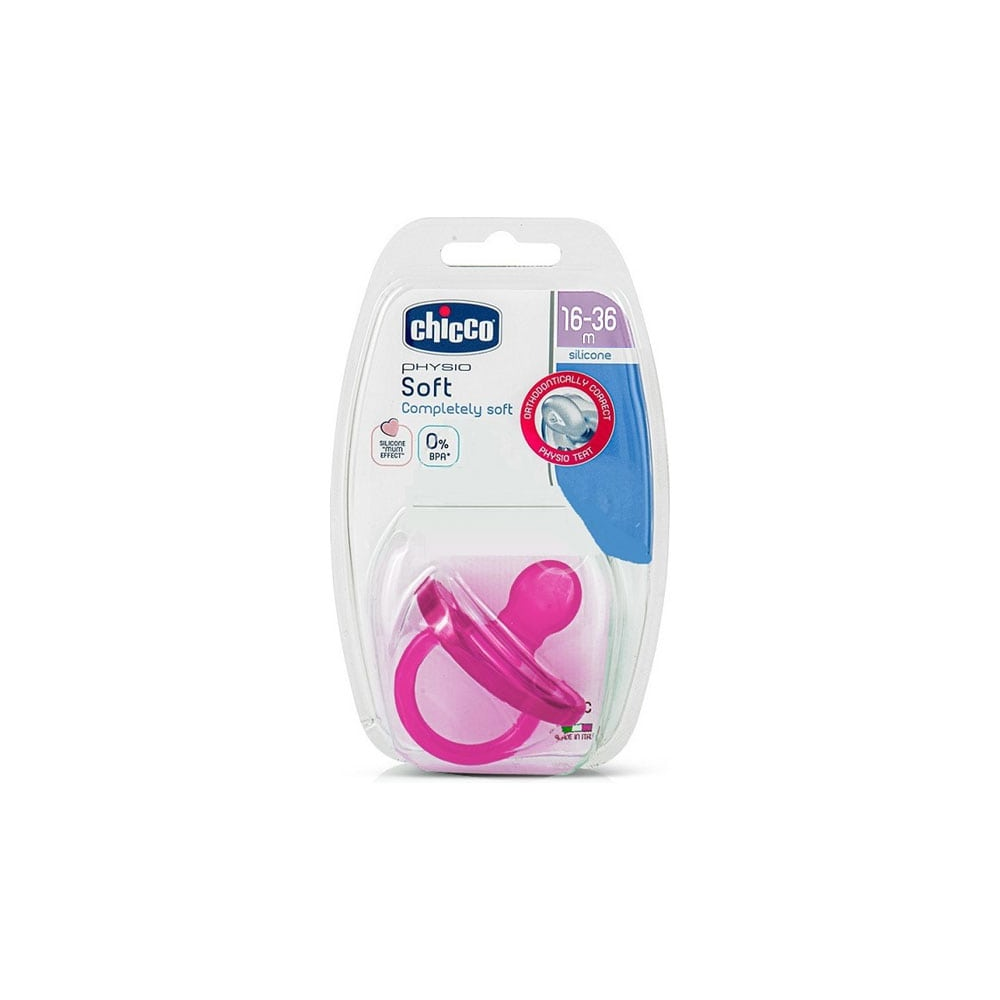 Chicco – Physio Forma Soft – Biberon Rrens Rozë (16-36 m)
