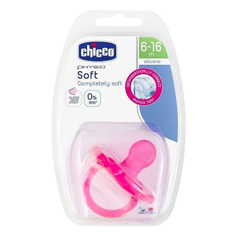 Chicco – Physio Forma Soft – Biberon Rrens Rozë (6-16 m)