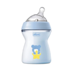 Chicco - Natural Feeling Plastic Bottle 250ml (2 m+) – Blue