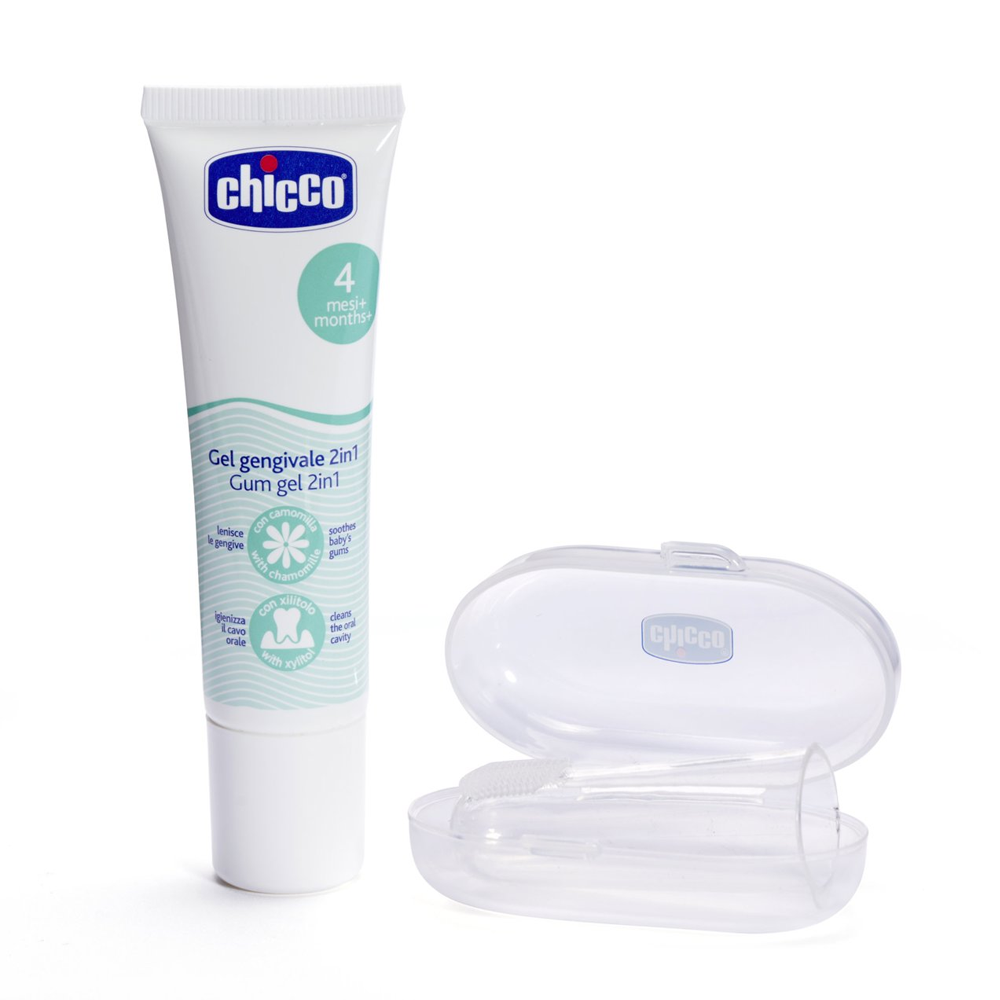 Chicco - Gum Gel 2 in 1 Set (4 m+)