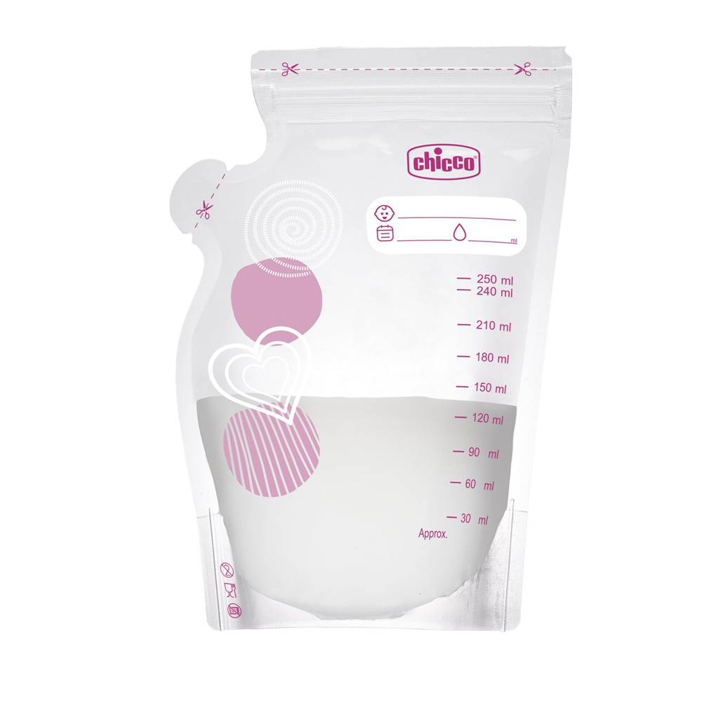 Chicco - Breast Milk Storage Bags - 30 pcs