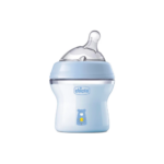 Chicco - Natural Feeling Plastic Bottle 150ml (0 m+) – Blue