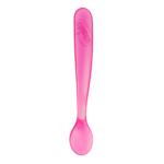 Chicco - Silicon Soft Spoon Pink (6 m+)