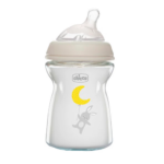 Chicco - Natural Feeling Glass Bottle (0 m+) 250 ML