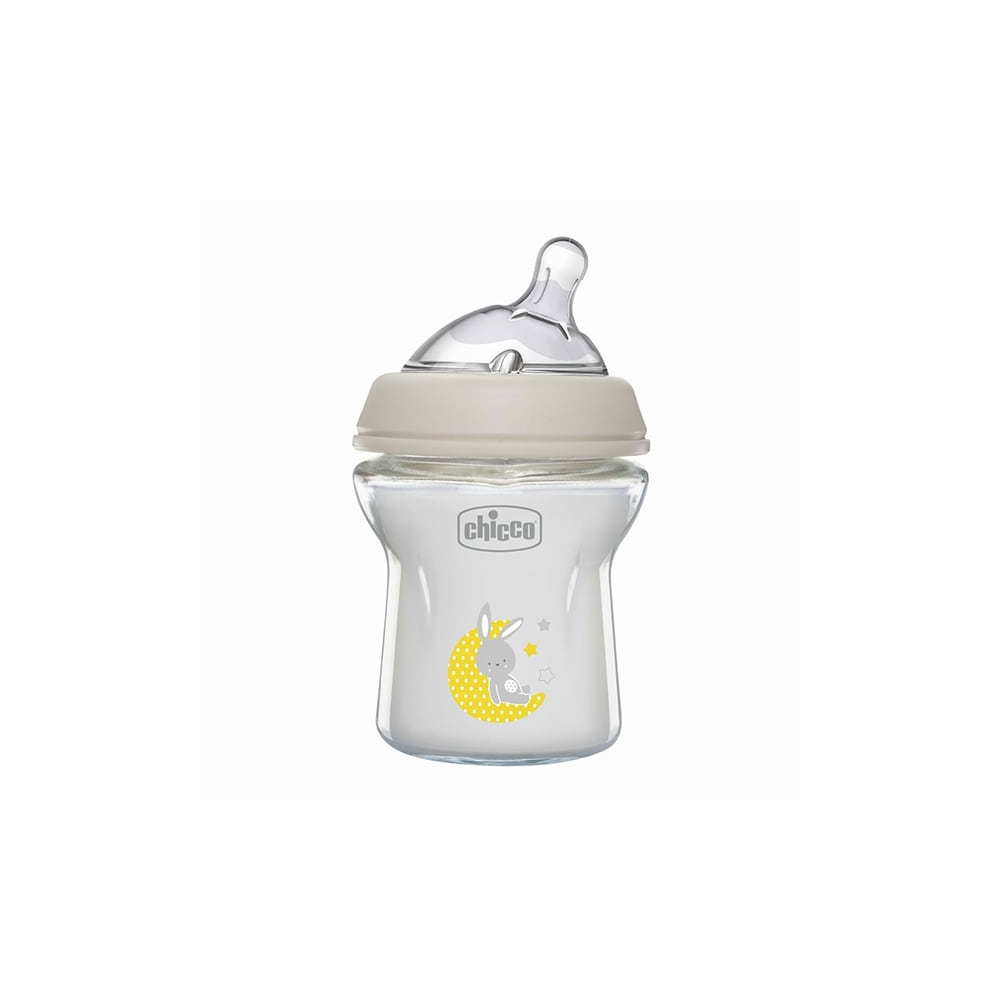 Chicco - Natural Feeling Glass Bottle (0 m+) 150 ML