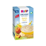 Hipp – Banana Peach - Muhalebi me Banane & Pjeshkë (4 m+) 250 Gr