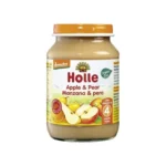 Holle – Eco Organic - Pure me Dardhë & Mollë (4 m+) 190 Gr