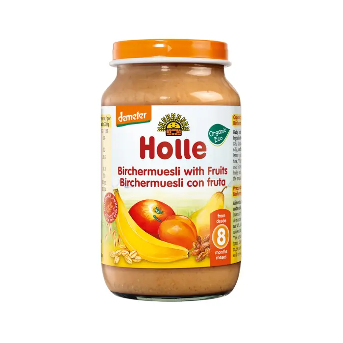 Holle – Eco Organic - Pure me Fruta & Drithëra (8 m+) 220 Gr