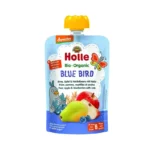 Holle – Blue Bird - Pure me mollë, boronicë, dardhë & tërshërë (6 m+)100 Gr