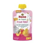 Holle – Pear Pony - Pure me pjeshkë, manaferra, dardhë dhe tërshërë (8 m+) 100 Gr