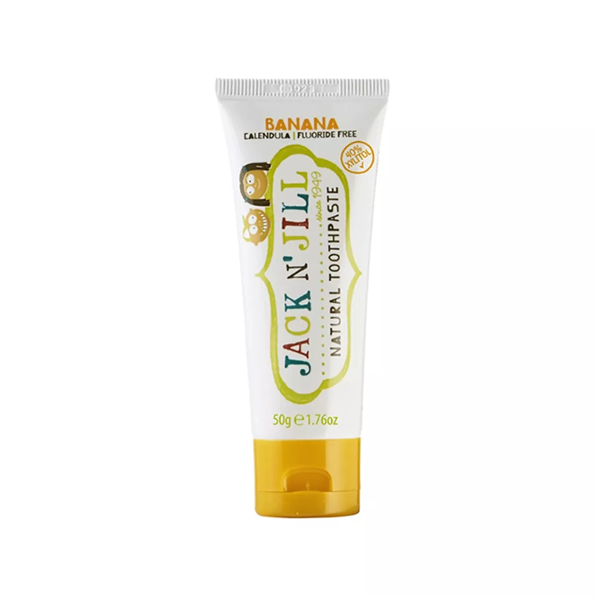 Jack N’ Jill – Natural Toothpaste Banana (+6m) 50 Gr