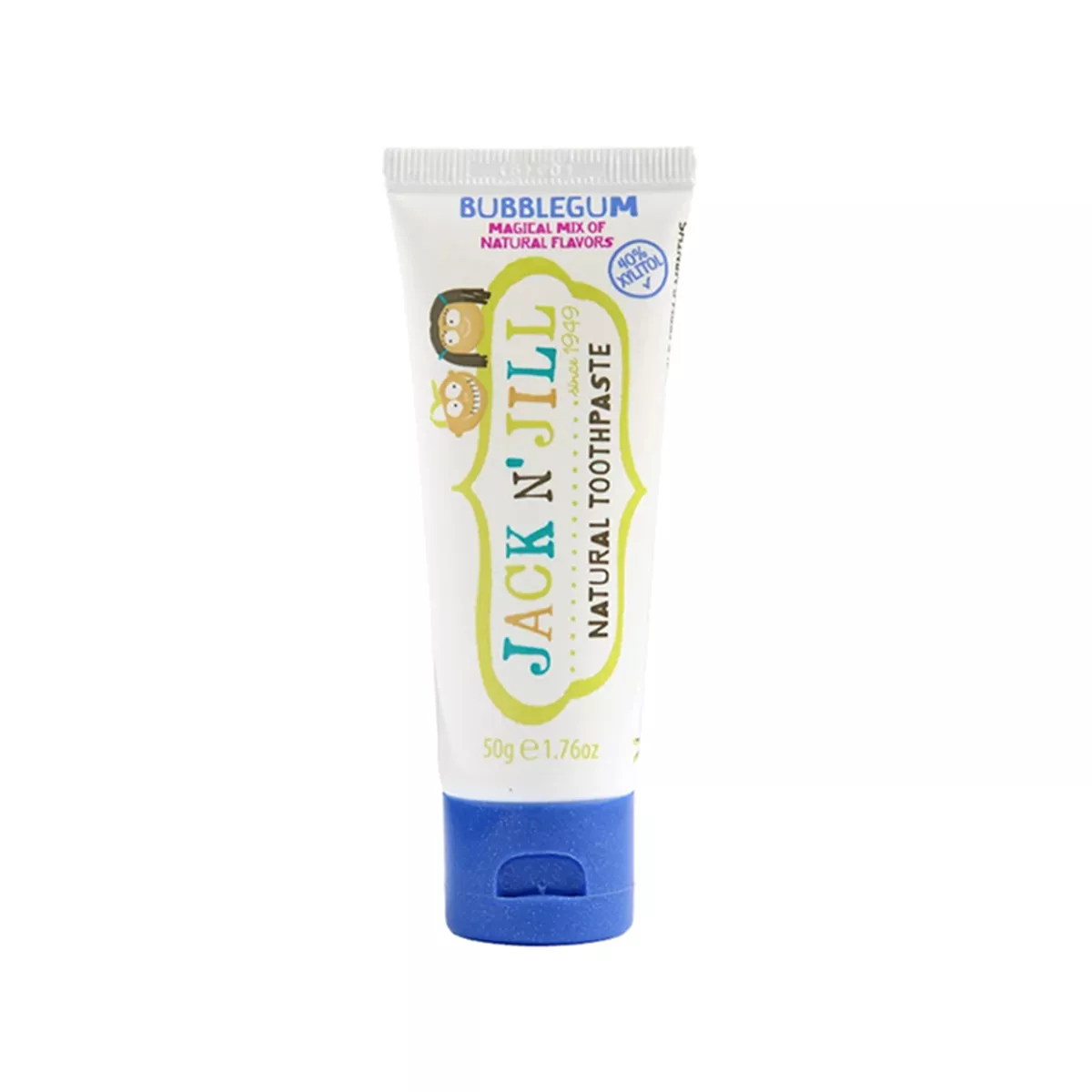 Jack N’ Jill – Natural Toothpaste Bubblegum (+6m) 50 Gr