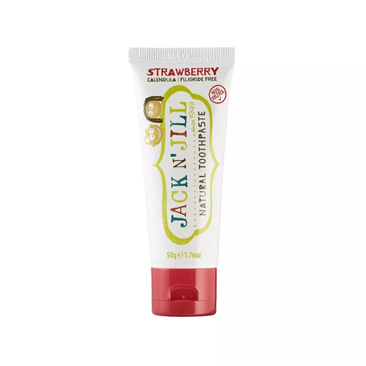 Jack N’ Jill – Natural Toothpaste Strawberry (+6m) 50 Gr