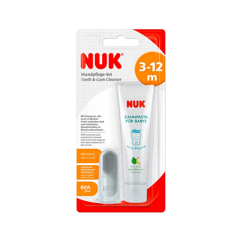 NUK – Tooth & Gum Cleanser (3 – 12 Months)