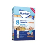 Nutriben - 8 Drithera me Qumesht dhe 4 fruta (6 m+) 250 Gr