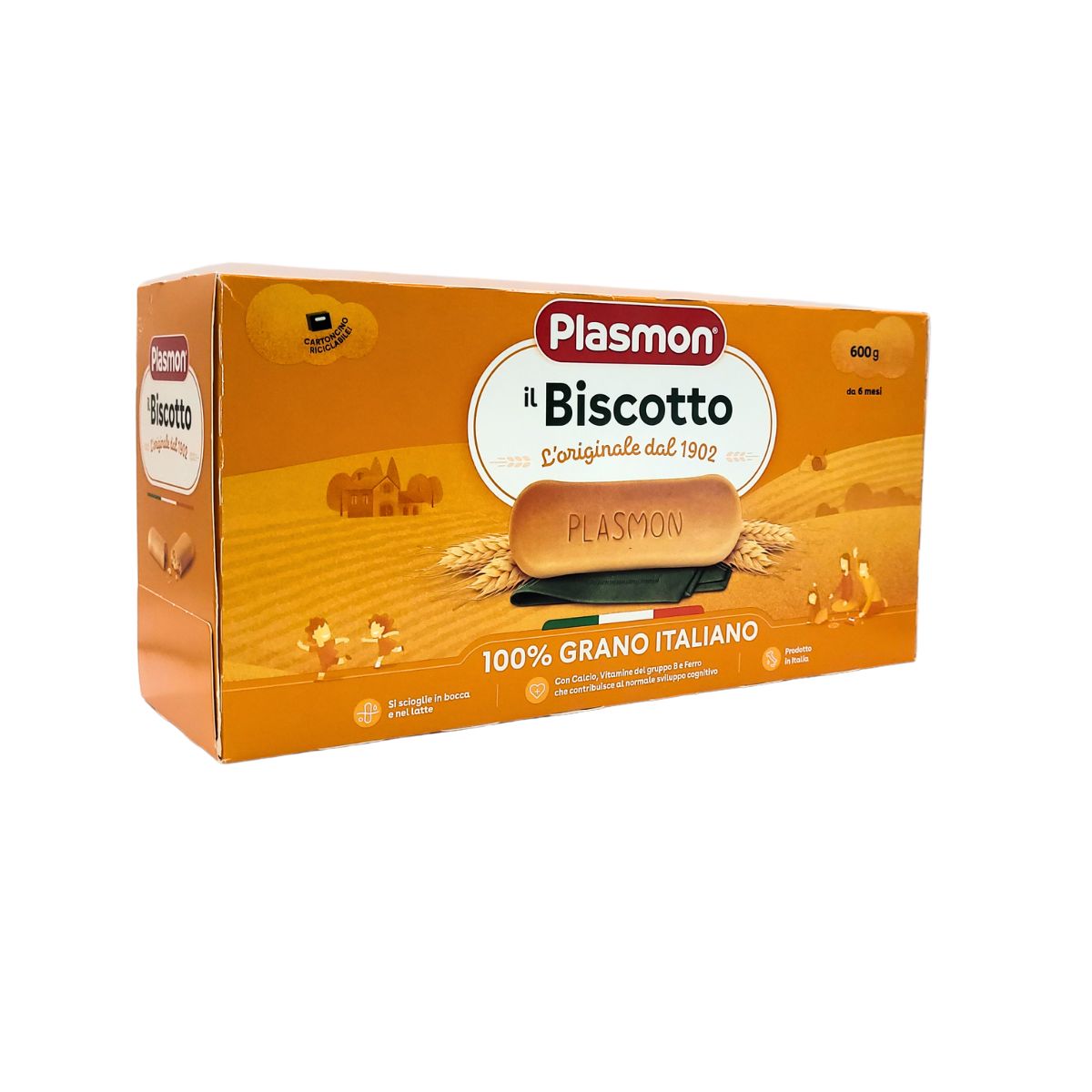 Plasmon - IL Biscotto - Biskota per Bebe (6 m+) 600 Gr