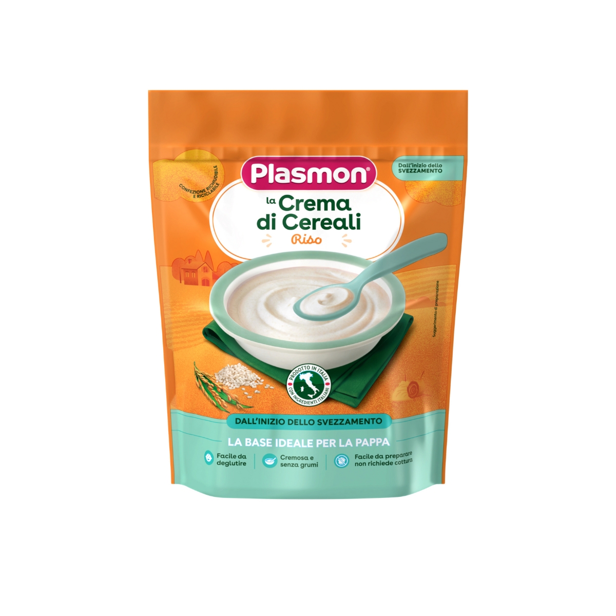 Plasmon – Crema Di Riso - Krem Orizi (4 m+) 200 Gr